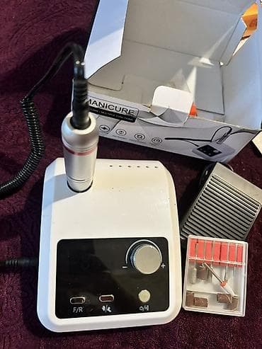 Manikür üçün elektrikli frez aparatı (Polishing Machine) - Giriş: DC — 2