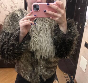 Toy paltarları və aksesuarları: Kürk, Zara, S, rəng - Boz — 4