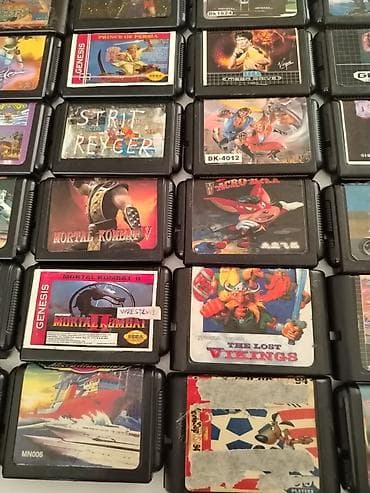 sega mega: Sega mega drive genesys üçün oyunlar qiymət 5 manatan 10 manata kimi — 5