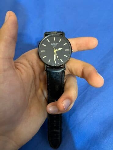 İşlənmiş, Qol saatı, Tissot, rəng - Qara