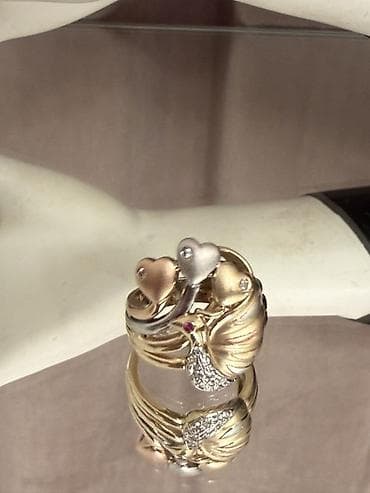 karat 585: Üzük, Sarı qızıl, Yaqut — 3