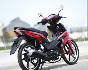 Sport üslublu şəhər moped/motosiklet - Kuzov: aerodinamik