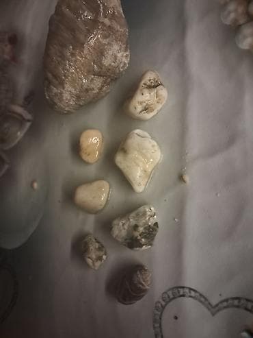 masa usdu kapter: Məhsul: Kiçik kolleksiya – dekorativ çay/kübar daşları (təxminən 8 — 2