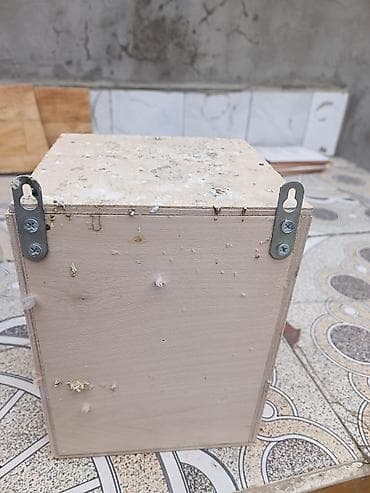 Yuvalar: Məhsul: Taxta quş yuvası/küçük quşlar üçün yuvalama qutusu Təsvir: - — 3