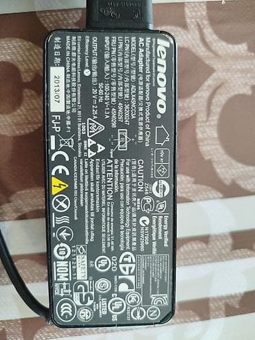 islenmis komputerler: Zavod istehsalı tam orijinal Lenovo noutbuk adapteri (şarj aləti) — 3