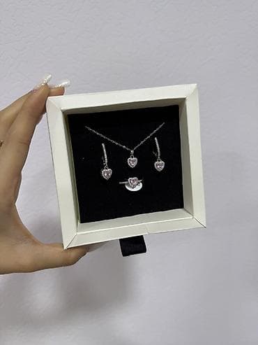 zikr ring: 1-6,7azn Qadın aksesuarları – müxtəlif modellərdə üzük və sırğalar — 7