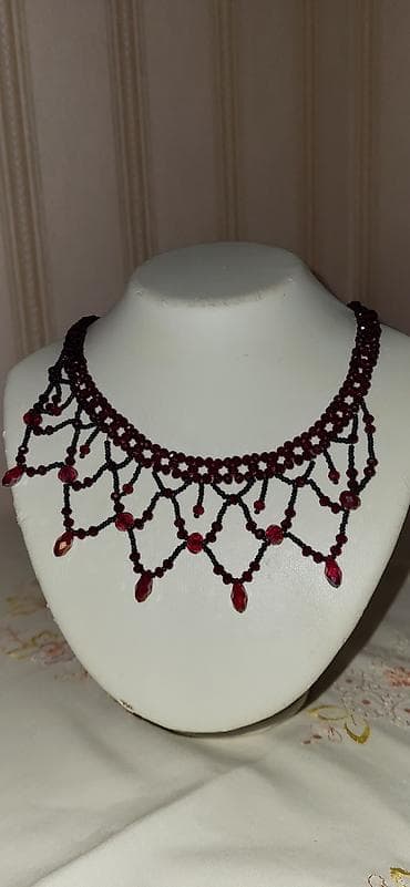 puff oda 7000: Əl işi muncuq boyunbağılar – müxtəlif dizayn və rənglər Məhsul — 2