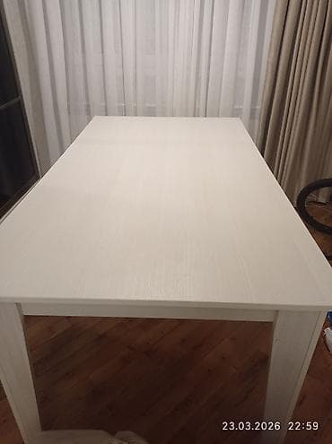 hamam peçi: Qonaq masası, Açılmayan, MDF, Dördbucaq masa — 2