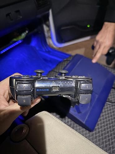 mini soba: Sony PlayStation 3 Super Slim (mavi rəng) Yaddaş 465 . çox az — 3