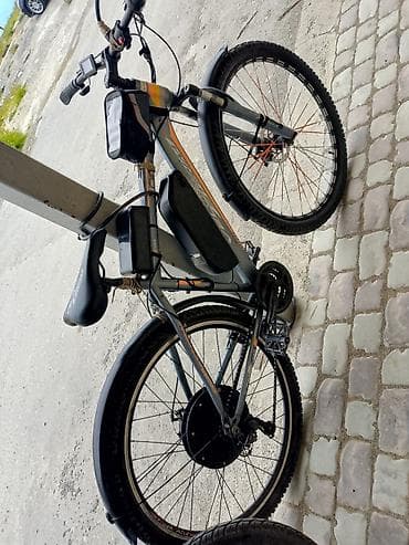 matorlu velosipedler: Elektrikli dağ velosipedi – modifikasiya olunmuş - Güclü arxa mərkəz — 2