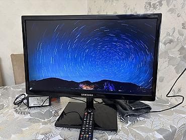 televizor satilir: İşlənmiş Televizor Samsung LED ekran 24" FHD (1920x1080), Ünvandan götürmə, Ödənişli çatdırılma — 8
