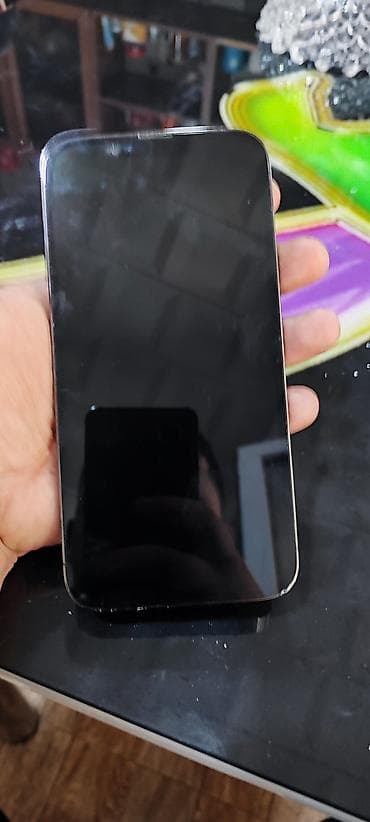 IPhone 13 Pro Max, 128 GB, Space Gray, Barmaq izi