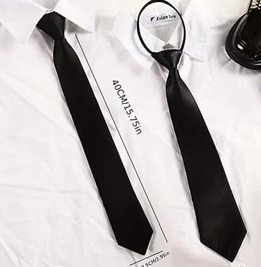 herbi geyim: Qalstuk, Massimo Dutti, rəng - Qara — 3