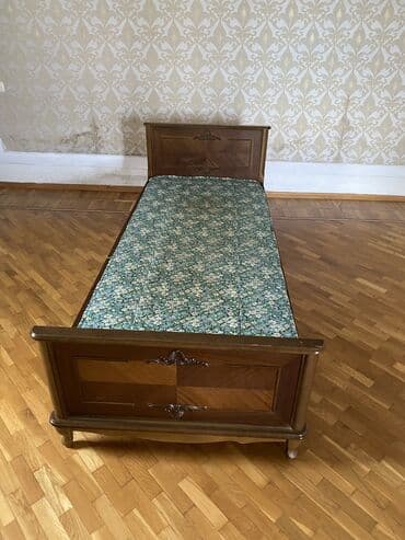 matras tek neferlik: İşlənmiş, Təknəfərlik çarpayı, Bazasız, Matras ilə — 1