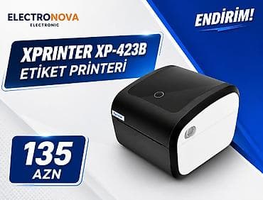 🏷️ **XPrinter XP-423B BARKOD / ETİKET PRİНTERİ – ENDİRİMLİ QİYMƏT!**