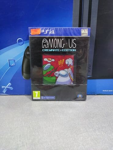 rol ps: Playstation 4 üçün among us oyun diski. Tam yeni, original bağlamada — 1