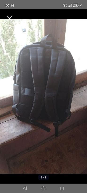 Перчатки: Şəhər və gündəlik istifadə üçün unisex bel çantası - Rəng: qara - — 2