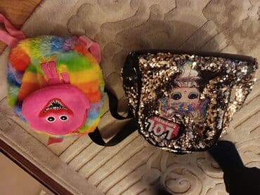 məktəb partası: Uşaq çantaları birlikdə 7manat — 2