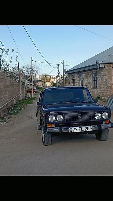 vaz 2106 kuzası: VAZ 2106 sedan - Kuzov: klassik 4 qapılı sedan, tünd rəng - Ön-arka — 1