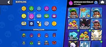 dj controller: Brawl Stars hesabı – zəngin kostyum və resurs kolleksiyası Endirimde — 3