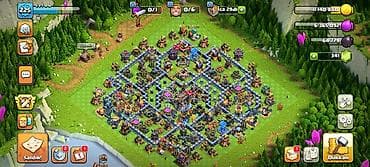 fire fire barter: 225 level clash, Bina 18 seviye, demek olar 90% fuldu — 1