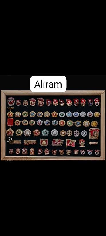 test toplu pdf: Mövzu: Köhnə nişan, medalyon və bədj kolleksiyaları – alıram Təsvir — 2