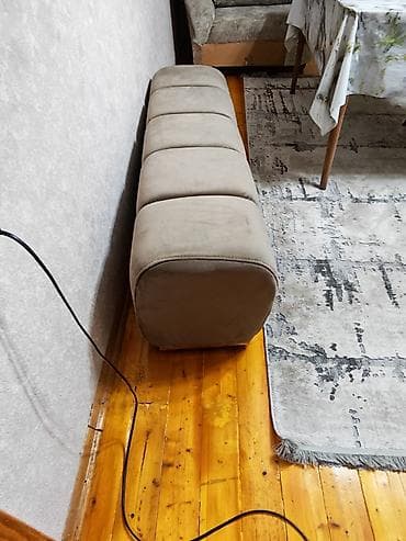 Pufik oturacaq, Parça, rəng - Boz