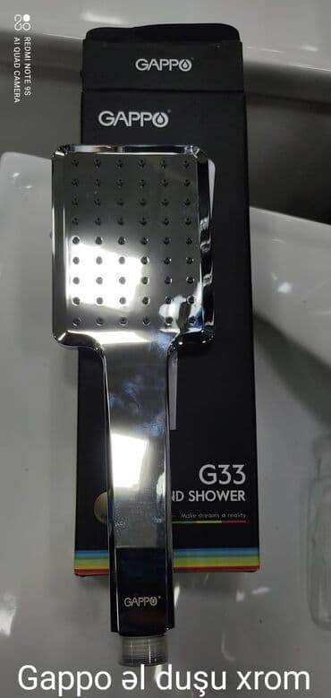 раковина столешница: Əl duşu xrom Her nov hamam aksesuarların kombı ve radıatorların — 1