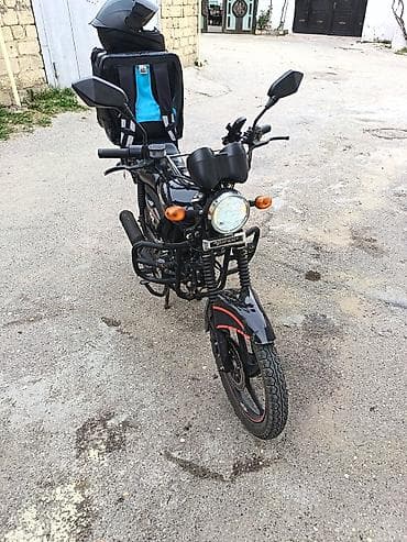 siqaret tutunu: Moped/motosiklet: JIUFAN M50, şəhər içi sürüş və kuryer işi üçün tam — 3