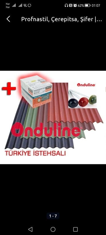 azbes şifer qiyməti: Şifer — 1