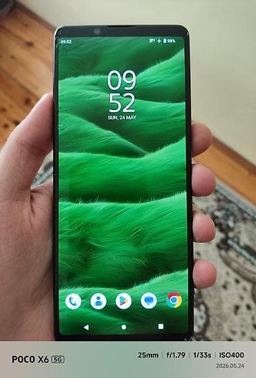 səs dinamik: Sony Xperia 1 II, 256 GB, rəng - Qara, Sensor, Barmaq izi, Simsiz şarj — 6