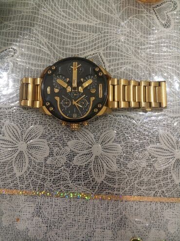 Qol saatı, Diesel, rəng - Qızılı