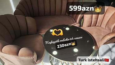 qutuda gul buketi: Mini-divan, 2 kreslo — 1