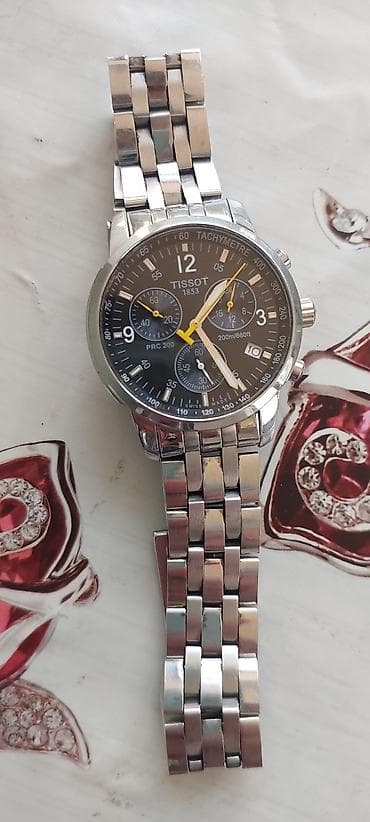 Qol saatı, Tissot, rəng - Gümüşü