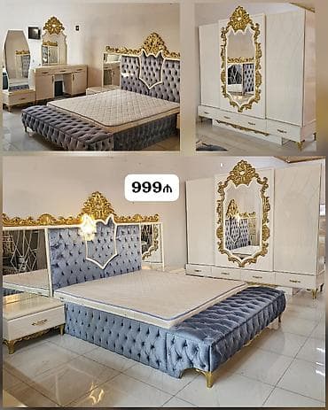 taxt satilir: *999₼ Yataq mebeli destı satılır‼️* *Dolab* *mdf masın boyasıdır* En — 1