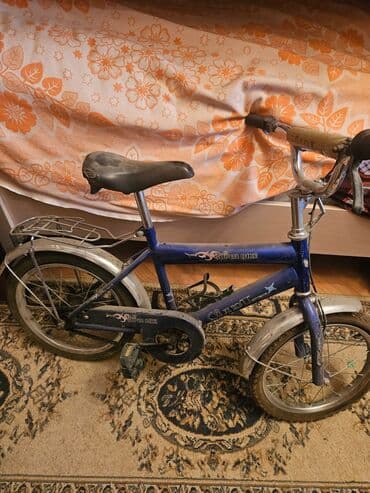 İki təkərli Uşaq velosipedi 16", sürətlərin sayı: 1