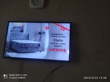 baku electronics televizor: İşlənmiş Televizor Samsung 43" Ödənişli çatdırılma — 5