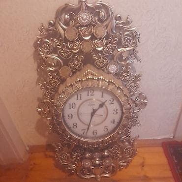 zal dekorlari: Divar saatları, Saniyə əqrəbi — 2