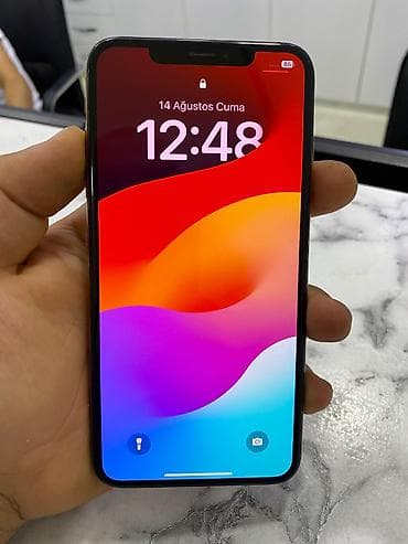 apple m1: IPhone Xs Max, 64 GB, Matte Gold, Barmaq izi, Face ID — 2