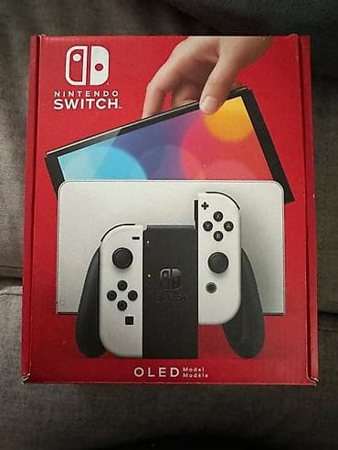 Nintendo switch oled versiya. Konsol yenidir. Az istifade olunub. (1 — 1