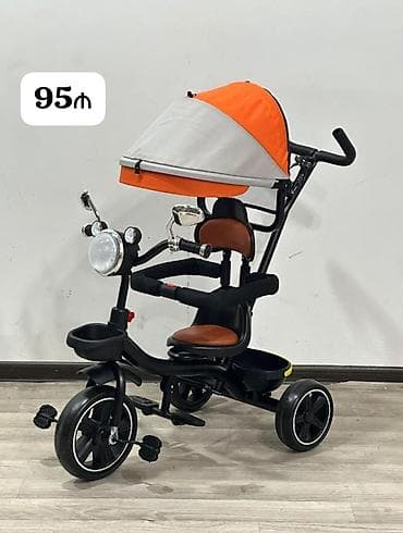 Günlüklü bu uşaq üçtəkərli velosipedi uşaqlar üçün gəzintilər zamanı