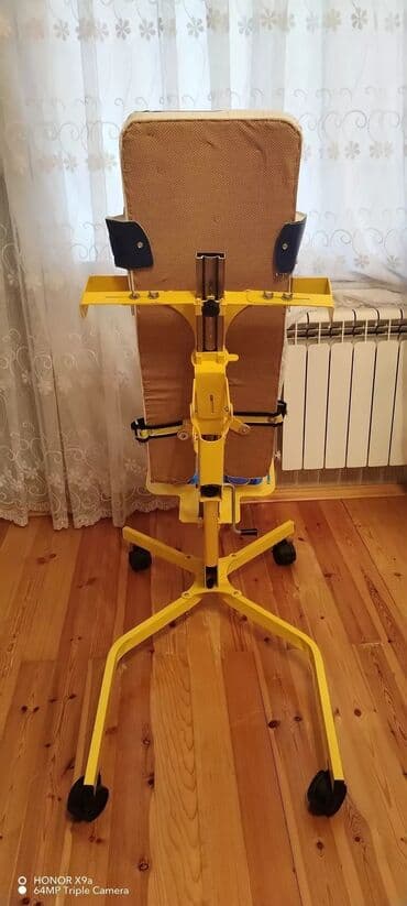 Tibbi geyim: Uşaq üçün vertikalizator (dayaq-stand) - Bədən üçün yumuşaq arxa — 6