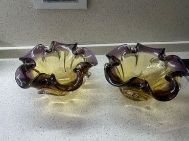 набор ножей: Kasalar, 2 ədədli dəst, rəng - Sarı, Şüşə — 2