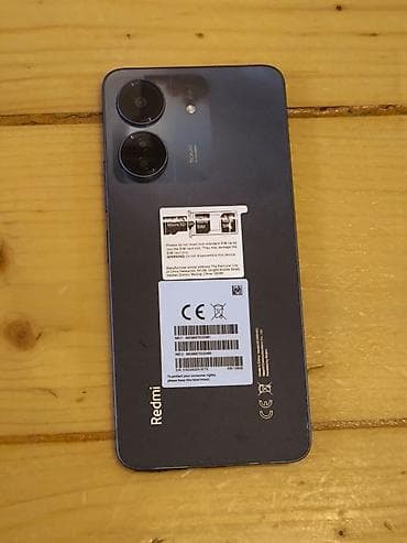 redmi not 13: Redmi 13C, 128 GB, rəng - Boz, İki sim kartlı — 2