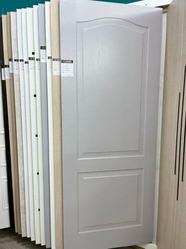 межкомнатные двери из мдф: Panel dizaynlı, boz rəngdə daxili qapı. Ev və ya ofis üçün uyğundur — 1
