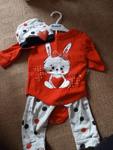 детская одежда красивая: Uşaq dəsti, Uniseks, 0 - 3 ay — 1