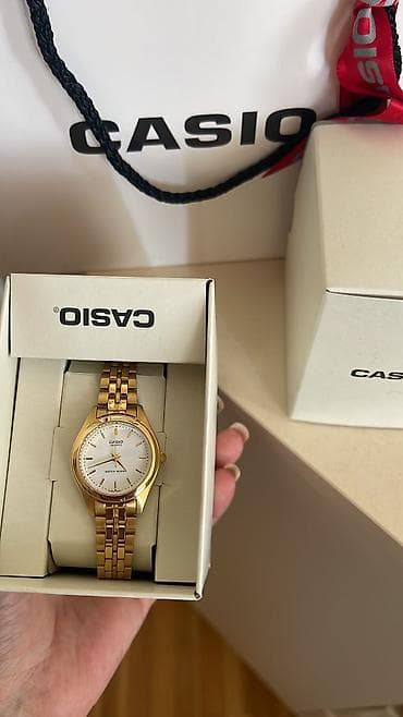 Casio qadın qol saatı – klassik və zərif dizayn. - Model: Casio — 1