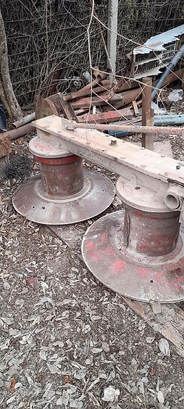 volsvagen diskləri: İki barabanlı otbiçən (rotorlu çəmən biçən) qoşqu - Traktora — 1