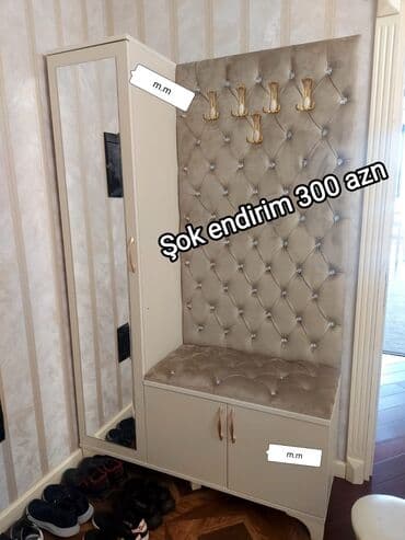 metbex şkafı: Yeni, Açılan, 2 qapılı Düz dolab, Dəhliz dolabı, Azərbaycan — 1