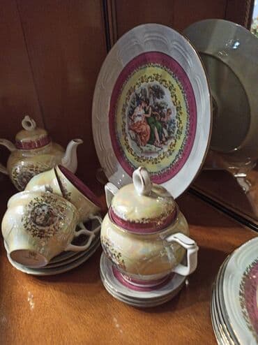 original cobalt: Çay dəsti, Kobalt, Madonna, 6 nəfərlik, Almaniya — 3